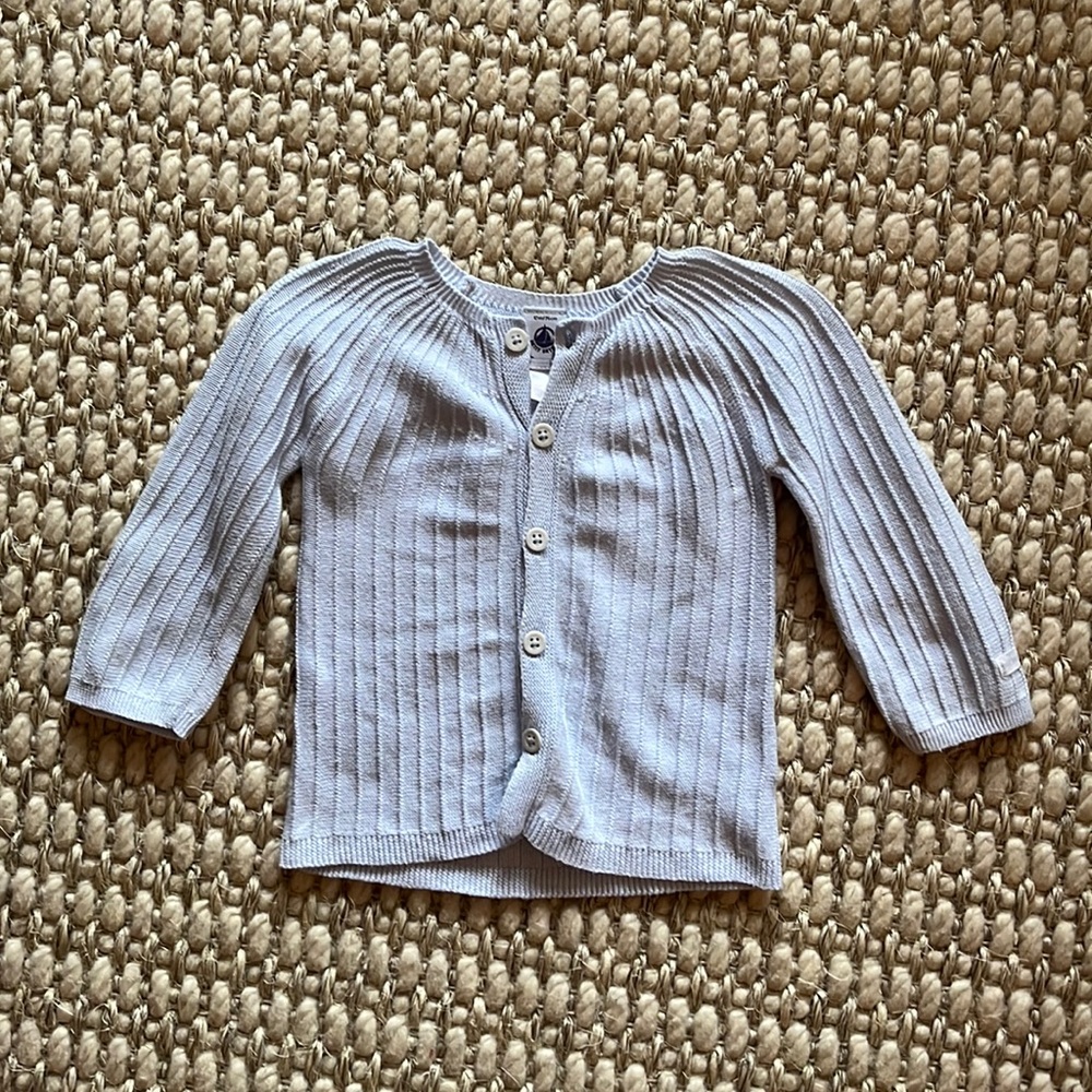 Petit Bateau Cardigan Sweater (24m)